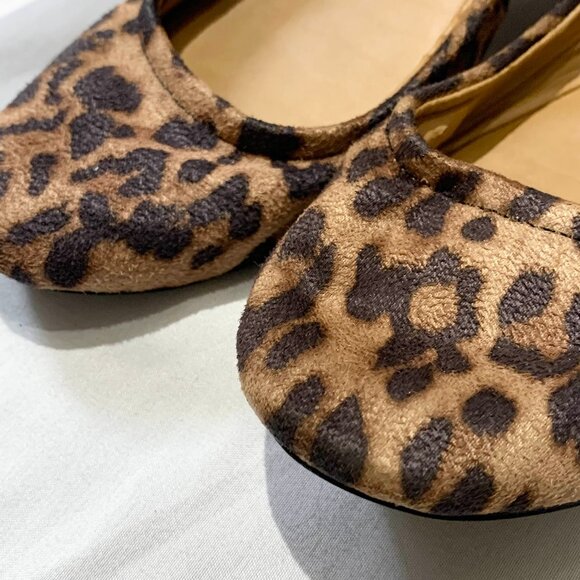 Mossimo Supply Co Leopard Print Ballet Flats Women's Size 11 - Picture 10 of 12